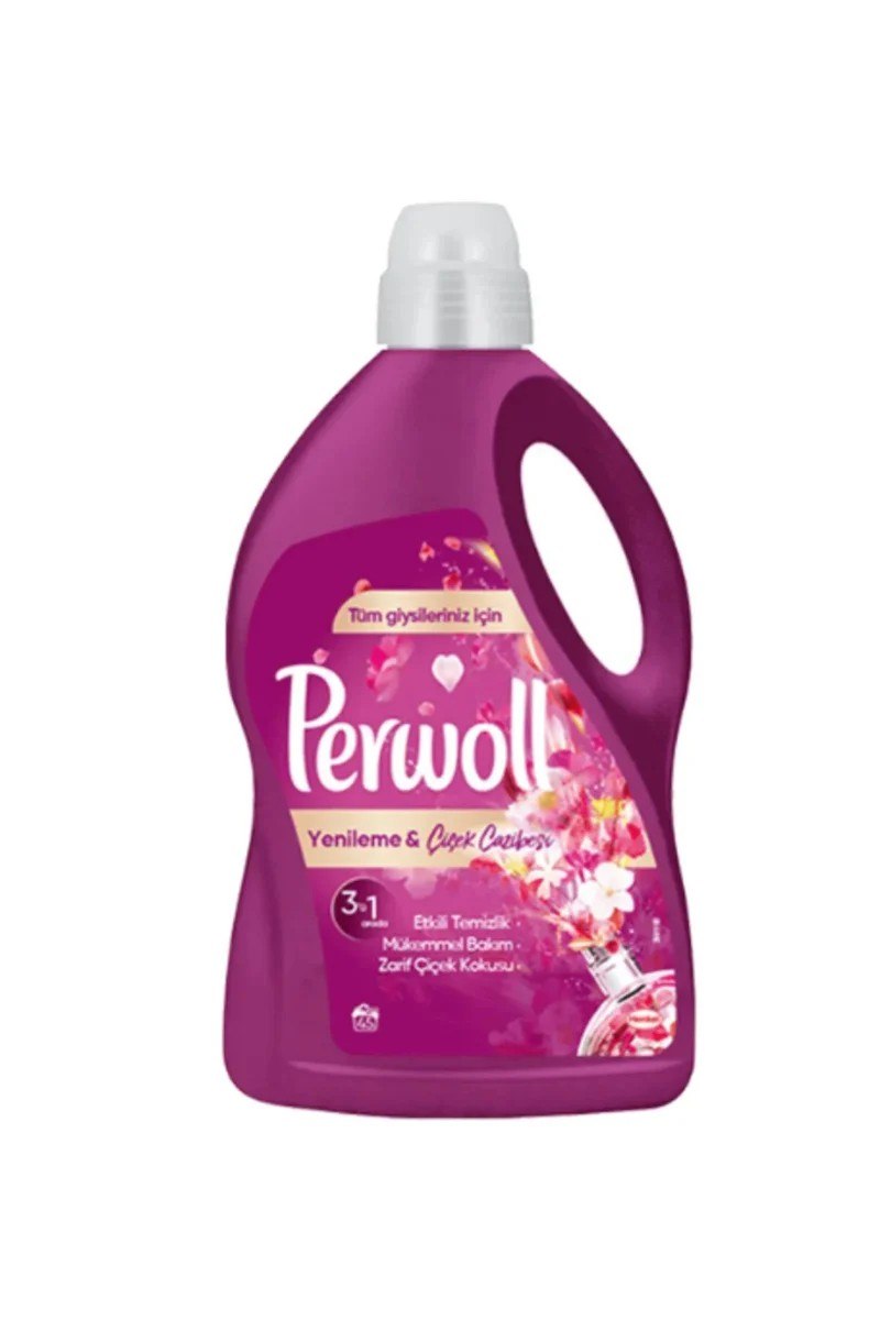 Perwoll Büyüleyici Çiçekler Sıvı Deterjan 2,7 Lt