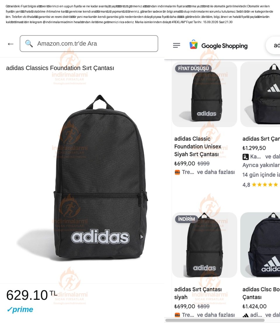 adidas Classics Foundation Sırt Çantası