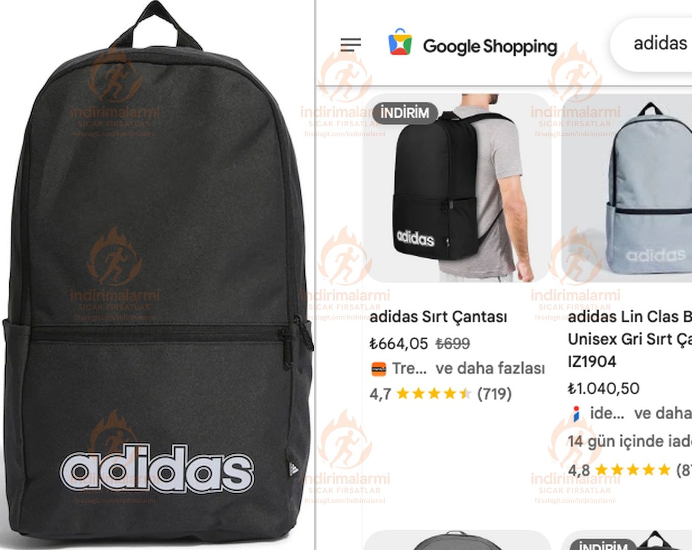 adidas Lin Clas Bp Day Unisex Yetişkin Sırt Çantası