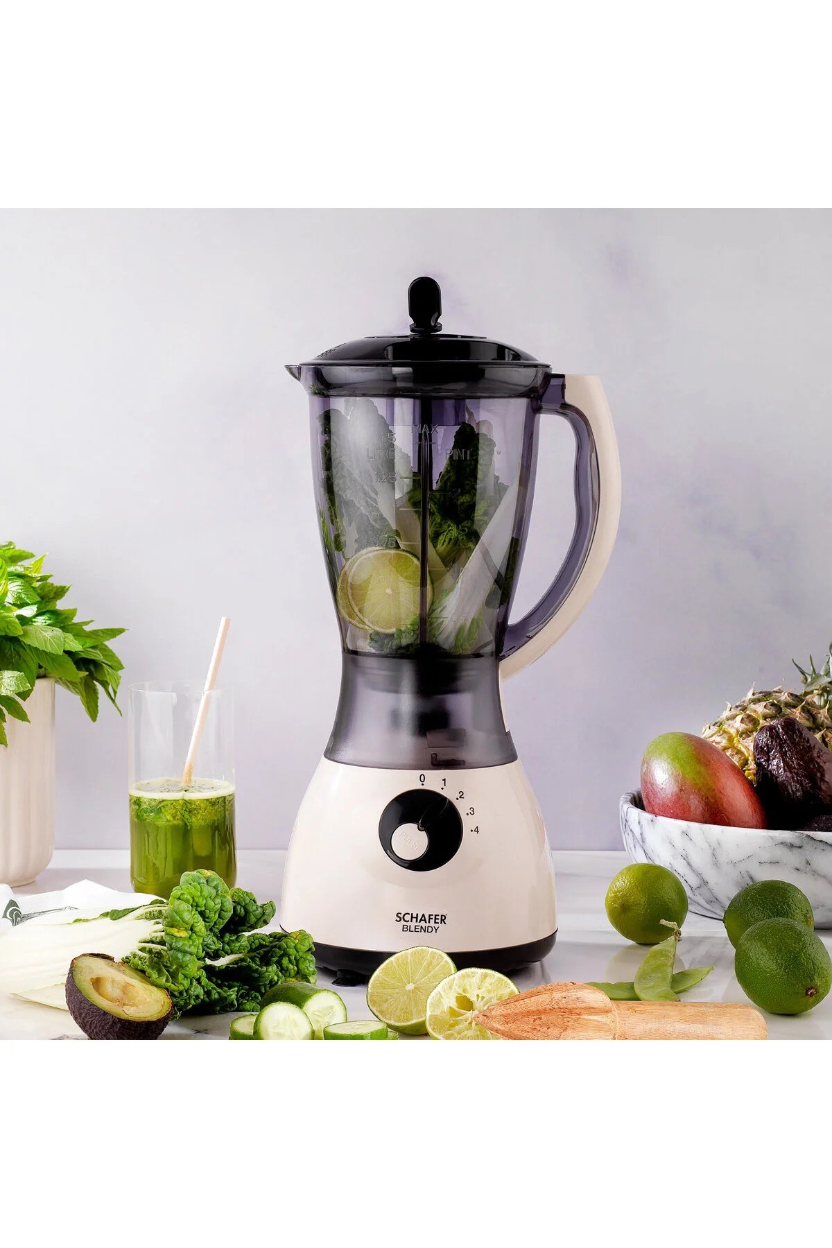 Schafer Blendy Sürahi 700 W Blender-Krem