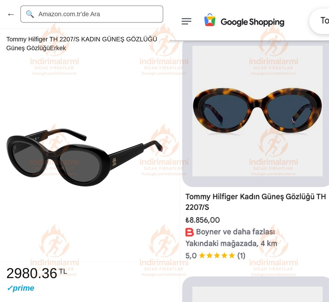 Tommy Hilfiger TH 2207S KADIN GÜNEŞ GÖZLÜĞÜ Güneş GözlüğüErkek