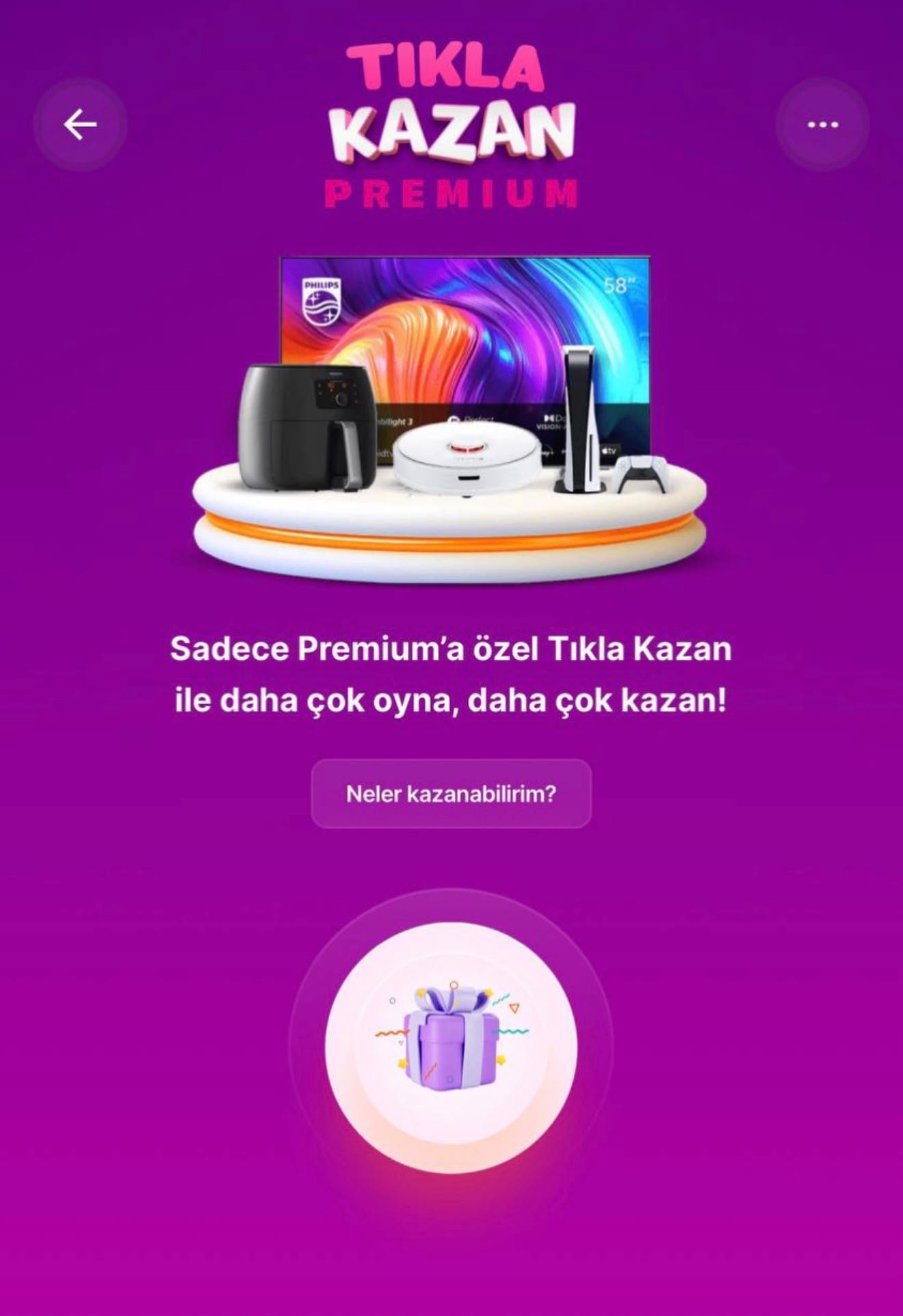 Hepsiburada Tıkla Kazan Premium Başladı