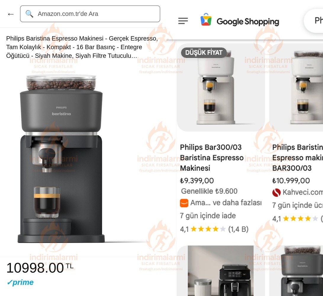 Philips Baristina Espresso Makinesi – Gerçek Espresso, Tam Kolaylık – Kompakt – …