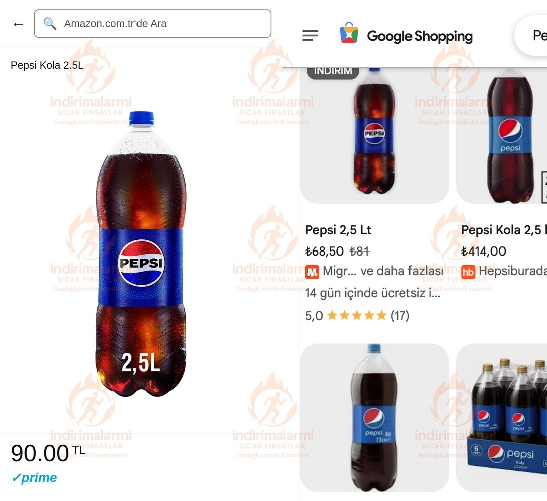 Pepsi Kola 2.5L